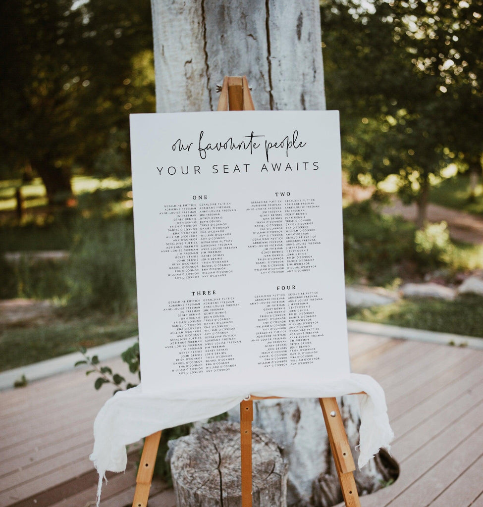 Banquet Seating Chart Ascot - THE SUNDAE CREATIVE