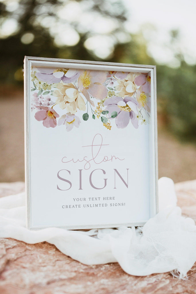 Birthday Custom Text Sign - Ruby - The Sundae Creative